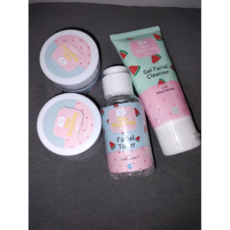 [TERMURAH]Paket Ecer Skincare yeppu yeppu by Kiyowo varian hello brightening BPOM