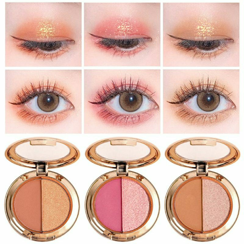 Eyeshadow Gliter PREMIUM - Eyeshadow Palettes Eyeshadow Waterproof Korean Look Eyeshadow Rekomendasi