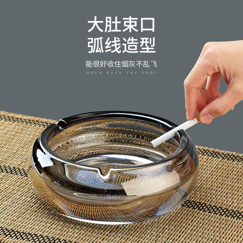 ASBAK ROKOK BAHAN KACA TEBAL