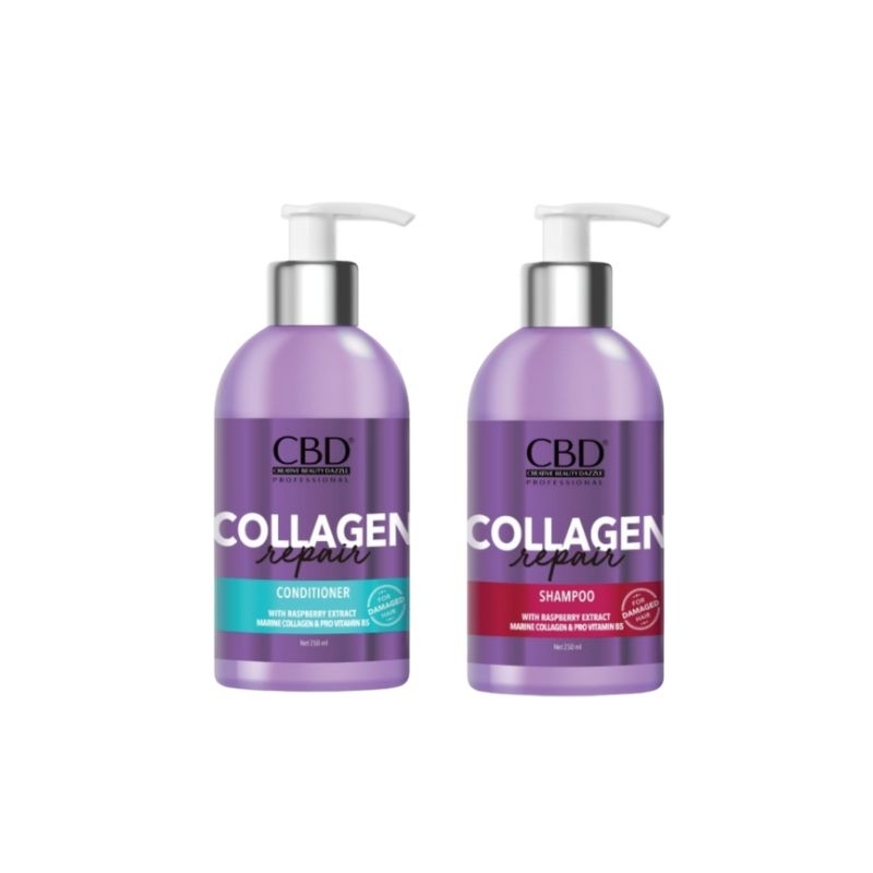 CBD Collagen Repair Shampoo &amp; Conditioner 250ml