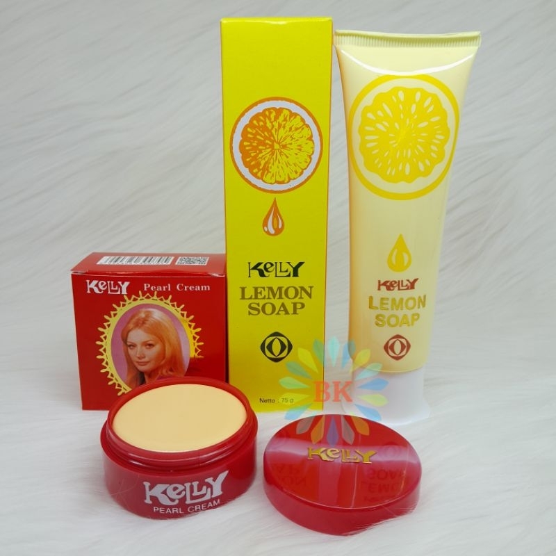 Paket Kelly Pearl Cream & Sabun Lemon Kelly Original Bpom