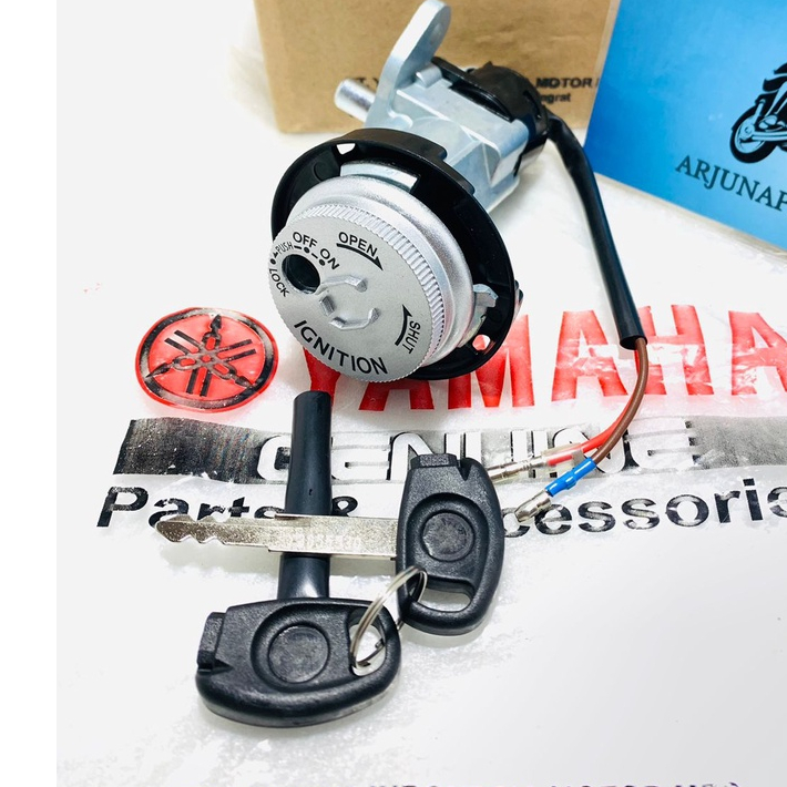 KUNCI MOTOR KUNCI MIO J MIO GT 115 54P LENGKAP SET BARU ASLI