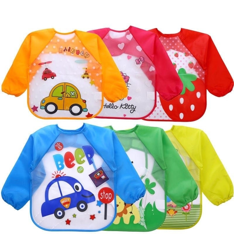 BIB Baby Baju Celemek Makan Bayi Tahan Air Slabber