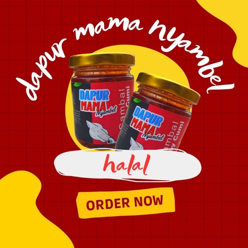 

Sambal Baby Cumi Made By Dapur Mama - 100gr