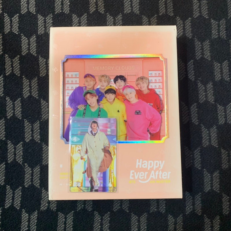 bts 4th muster happy ever after hea fullset jin tupai photocard (pc)