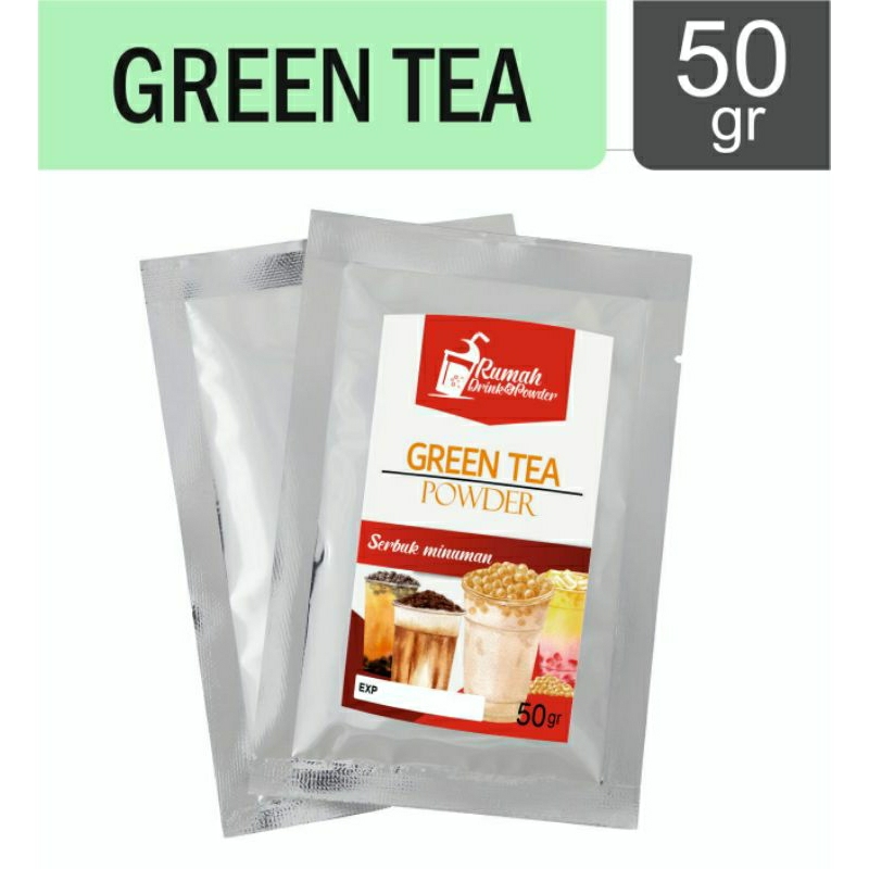 

BUBUK MINUMAN RASA GREENTEA 50 GRAM