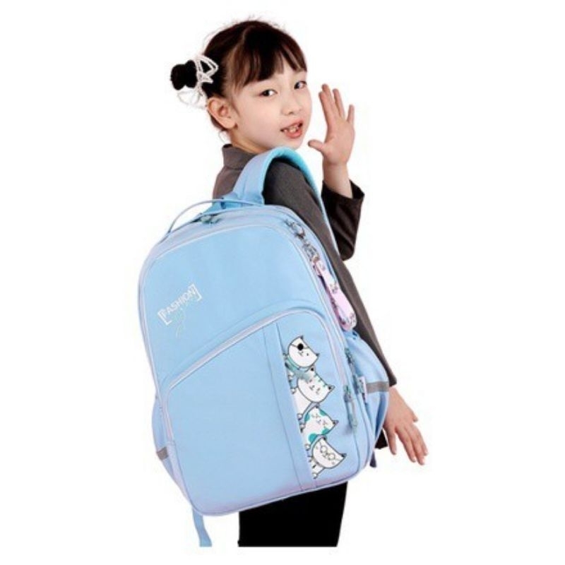 TAS RANSEL BACKPACK SEKOLAH ANAK LAKI DAN PEREMPUAN KAPASITAS BESAR CAST FO