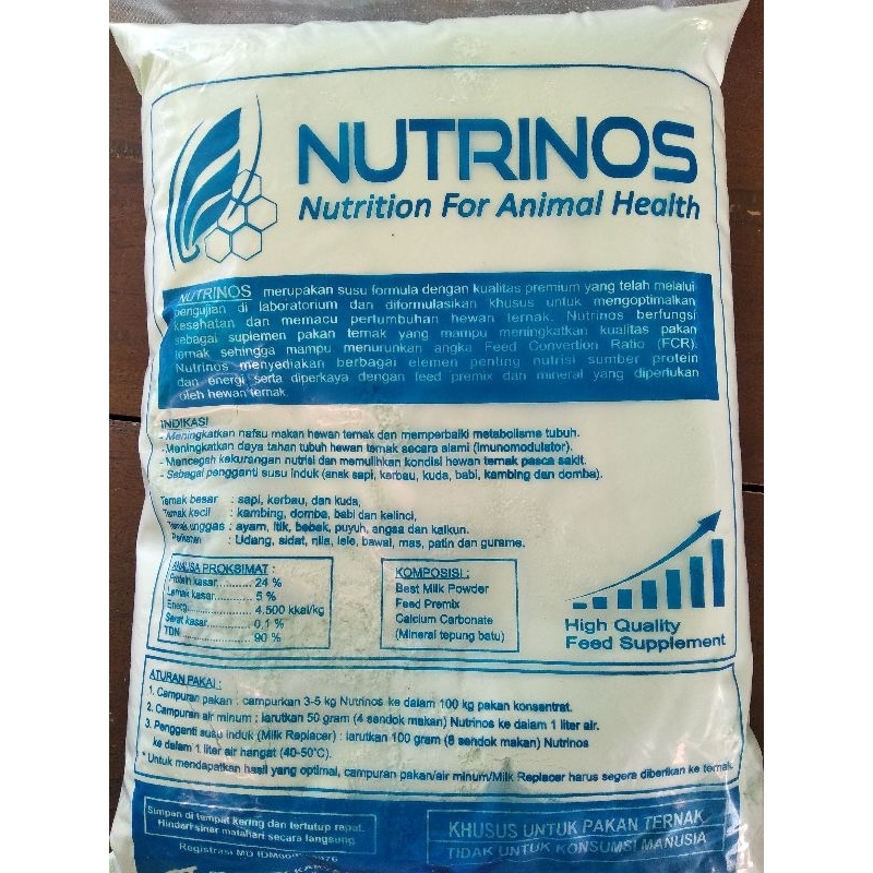 Susu Ternak NUTRINOS dulu Lactomax | Susu Penggemuk Ternak | Pengganti Susu Induk | Fermentasi Pakan