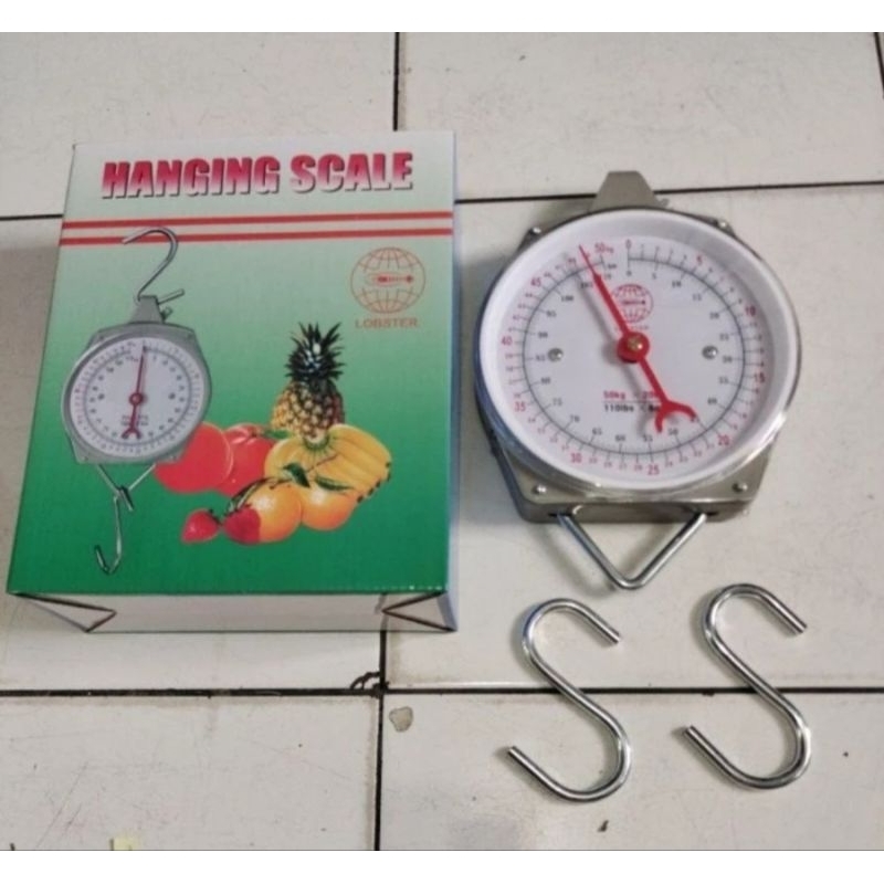 timbangan gantung 100kg LOBSTER / timbangan gantung LOBSTER 100kg