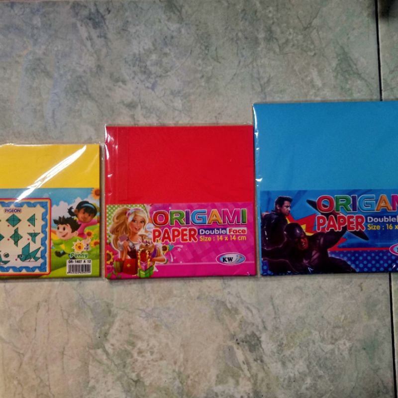 

Mainan Edukasi Anak Kertas Origami/ Kertas Lipat