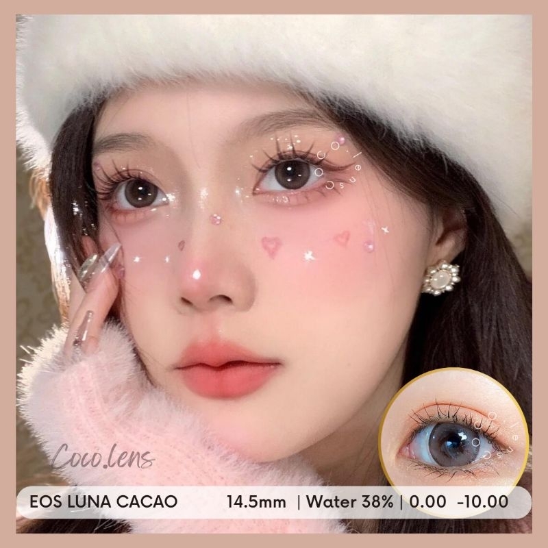 ORIGINAL Softlens EOS LUNA NATURAL CACAO Softlen Normal Minus