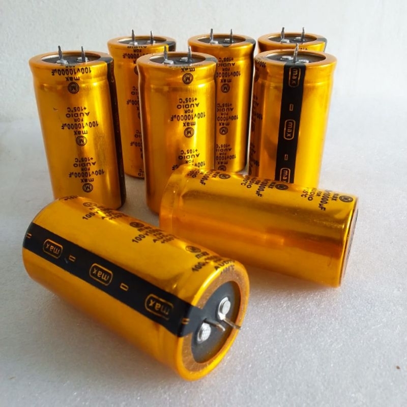 elco max 10000uf 100v , elco max 100v 10000uf  isi full , elco max original