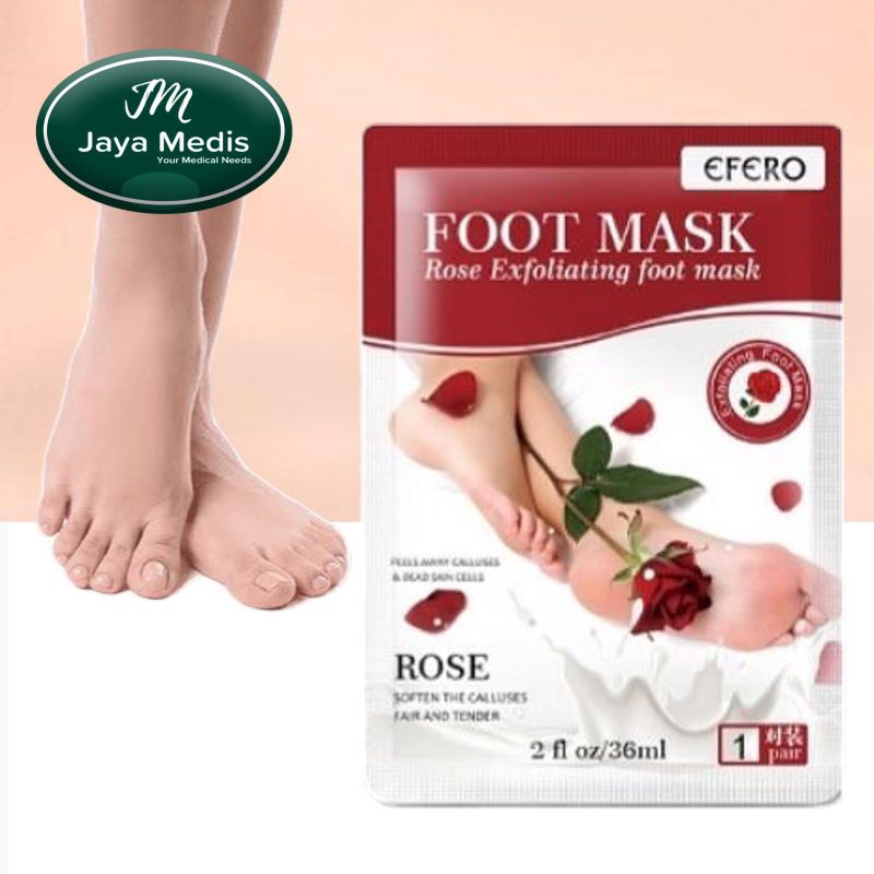 EFFERO FOOT MASK MASKER KAKI ISI 1 PASANG