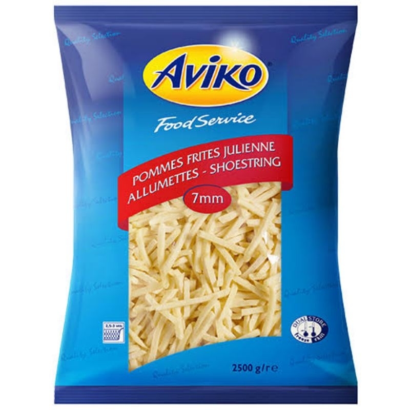 

Kentang Shoestring 7mm 2,5kg / Kentang goreng beku french fries frozen food
