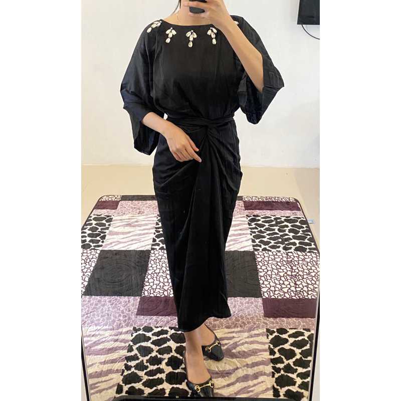 Kaftan Armani Silk Impor