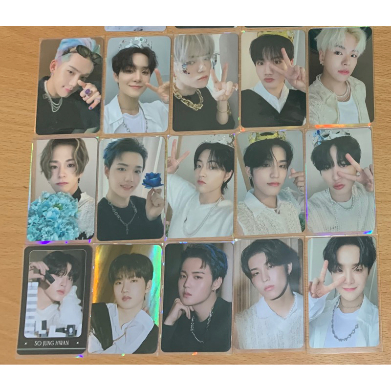 OFFICIAL TREASURE MD NIGHT GARDEN KOLBUK MINI SCRAP POB WEVERSE TRADING CARD TC ND BENEFIT HYUNSUK J