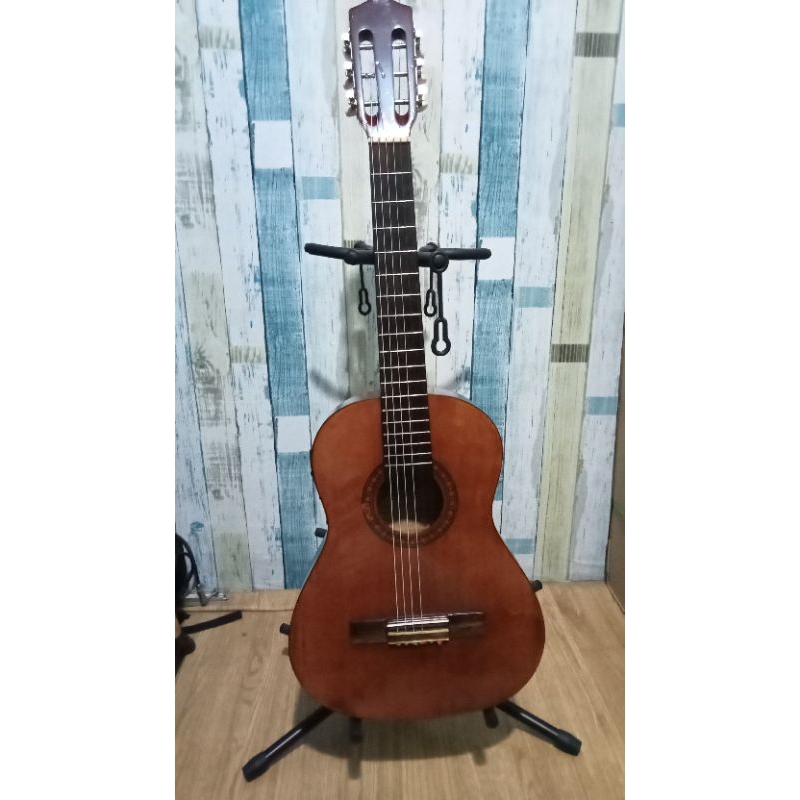 OLSHOP BANJARMASIN- gitar second ORI espanola CS400DB akustik elektrik kondisi aman semua mantap