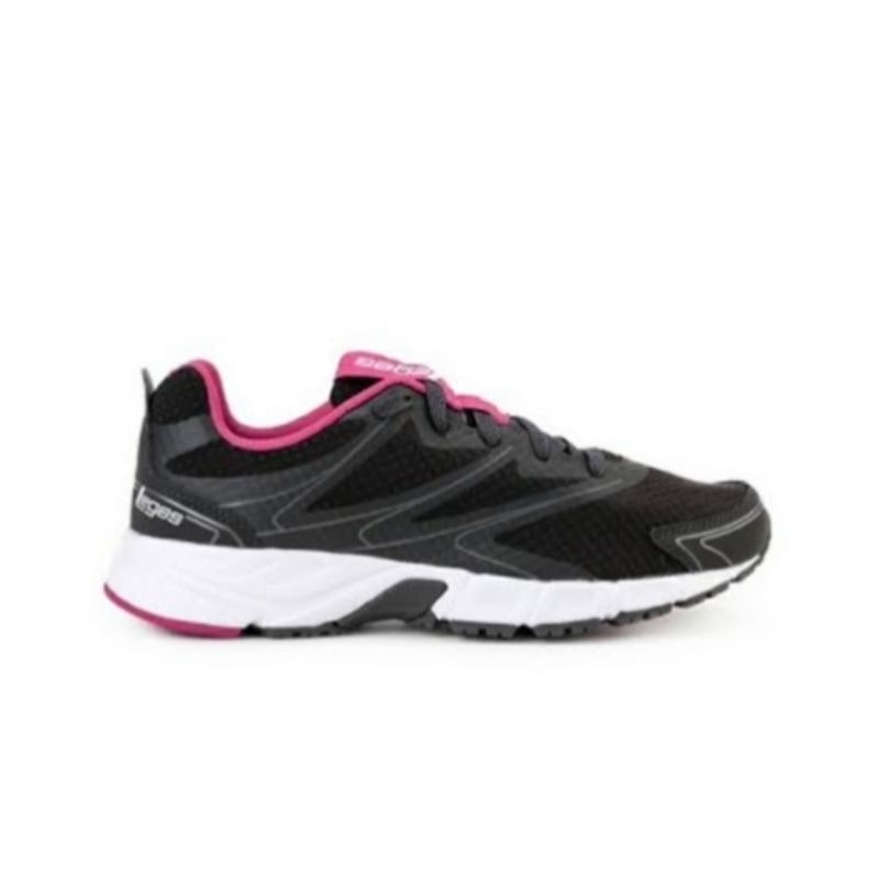 Sepatu League Legas Cewe Hitam Zet La W Running Shoes Wanita Original