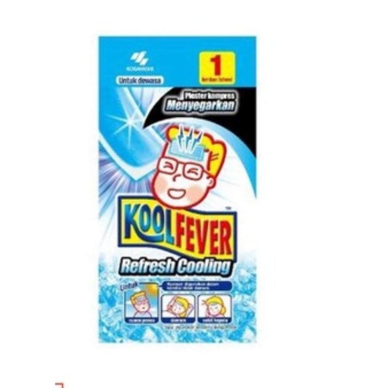 KoolFever Plester Kompres Penurun Panas Kool Fever