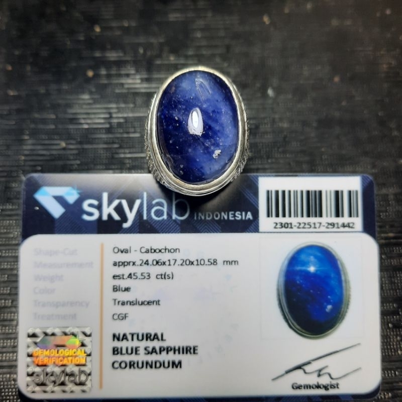 NATURAL BLUE SAPPHIRE JUMBO