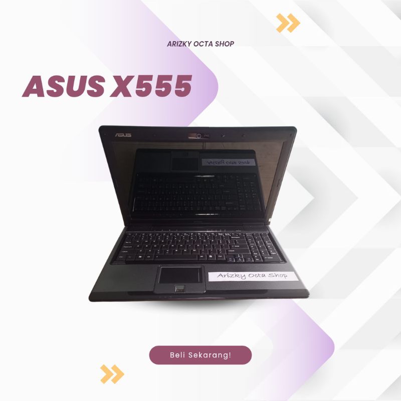 Laptop Asus Core2Duo murah abis ram 2gb hdd 320gb dvd wifi