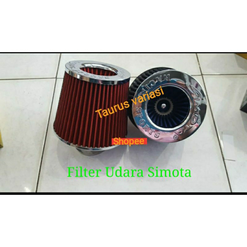 PAKET PIPA+FILTER/SARINGAN UDARA MOBIL MODEL RACING UNIVERSAL