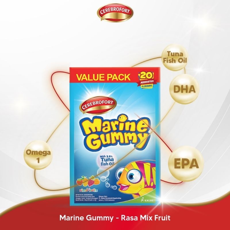 Cerebrofort Marine Gummy 20 &amp; 40 gr