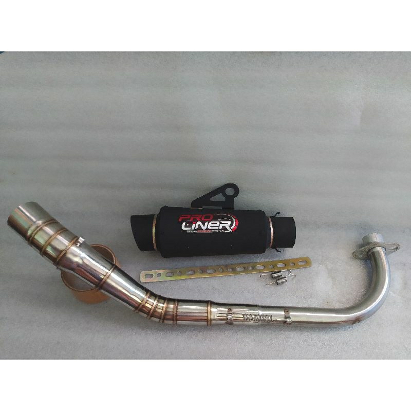 Knalpot racing Proliner Jupiter Z/mx Vega R/Zr Supra X/fit/125 Revo Astrea grand