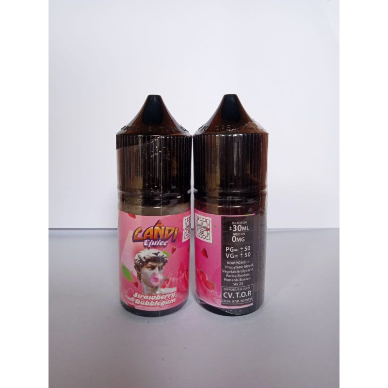 CANDI LIQUIDS PODS FRIENDLY 30ML.0MG RASA STRAWBERRY BUBBLEGUM