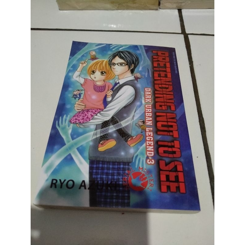 komik misteri pretending not to see dark urban legends