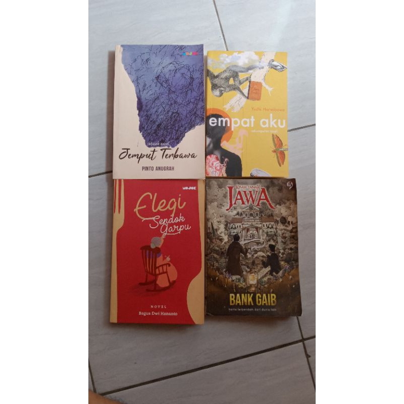 PRELOVED BUKU BEKAS ORI / NOVEL BEKAS / BUKU MURAH / BUKU ORI MURAH