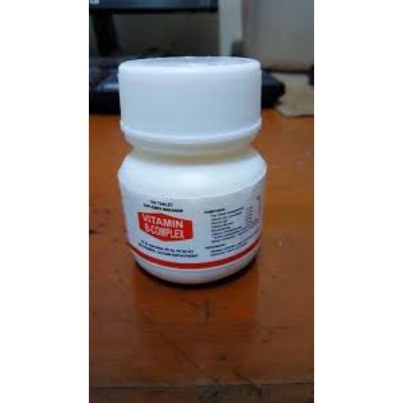 Vitamin B Compleks 10 Botol (@ isi 100 tablet) merk DEF