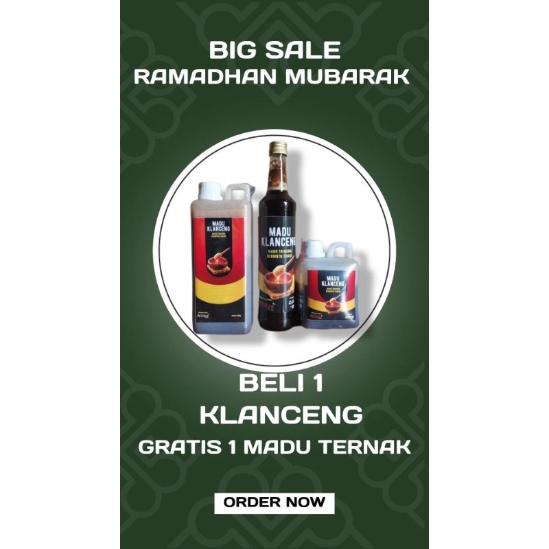 

{COD AJA} Madu Klanceng