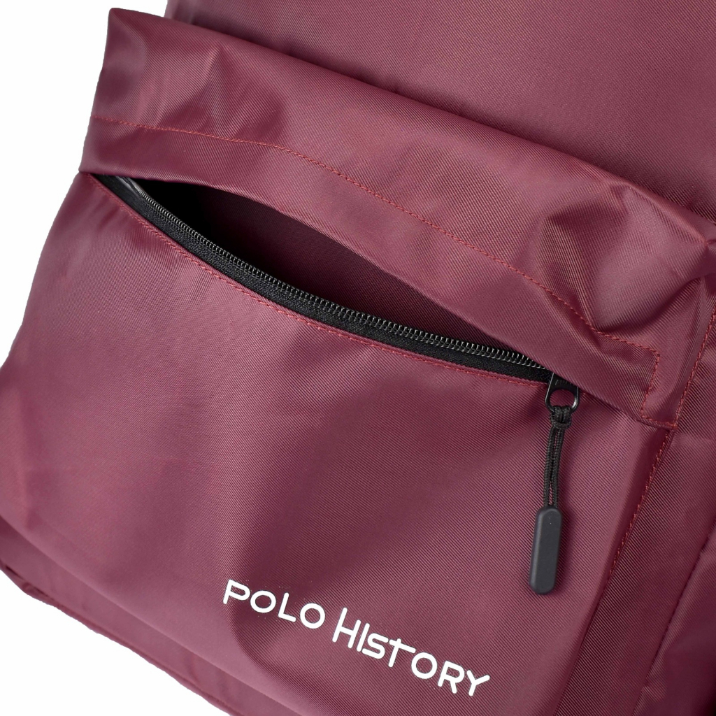 ( RSBY ) Tas Sekolah SD SMP Kuliah Polos  Laki Laki / Perempuan Polo History 5010  &quot;18 inch / WaterFroof