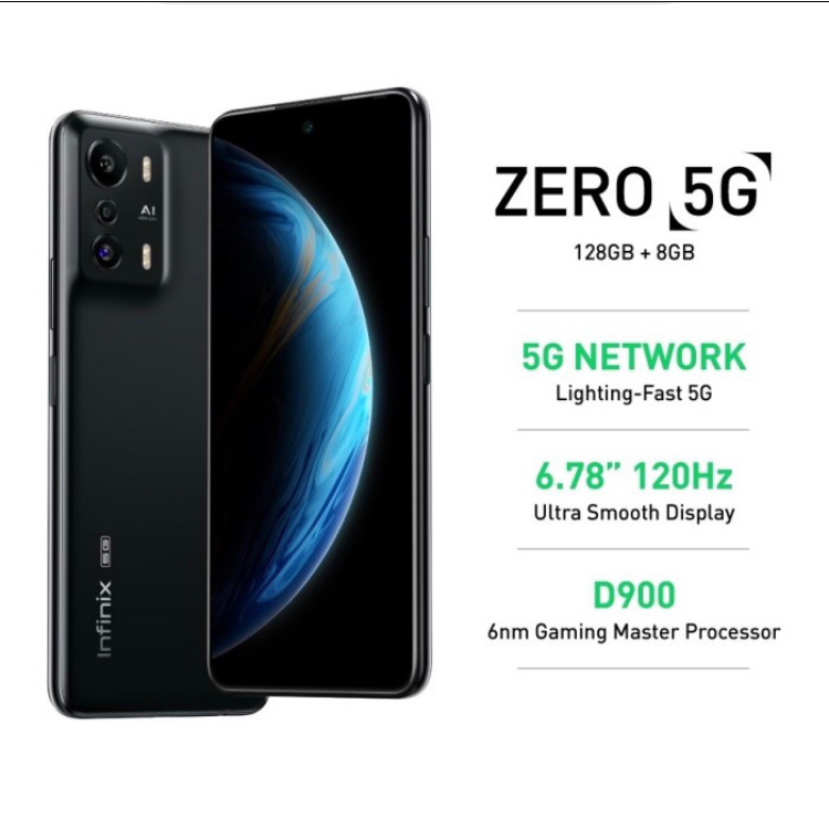 Infinix Zero 5G 8/128/ 8/256 GB Garansi Resmi
