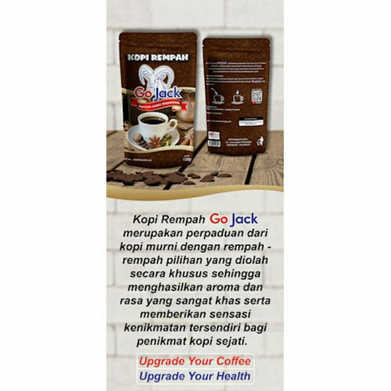 

Kopi Rempah Go Jack 150g