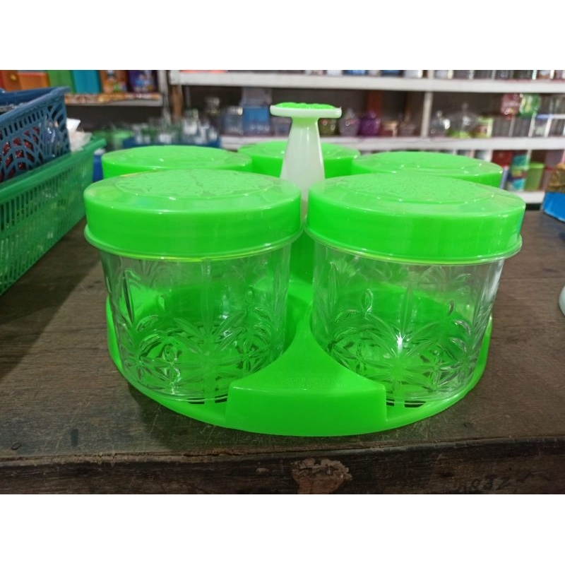 TOPLES KENZO SET ISI 5PC TOPLES DAN TATAKAN