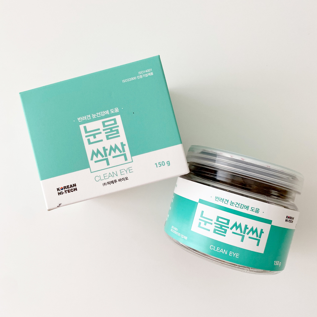 WOOFIDOO Herb Hurb Clean Eye Korea Vitamin Mata Anjing Dog Eye Tear Stain Supplement Eye Vita