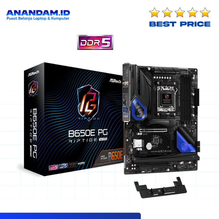 Motherboard ASRock B650E PG RIPTIDE WIFI ATX AMD AM5 DDR5