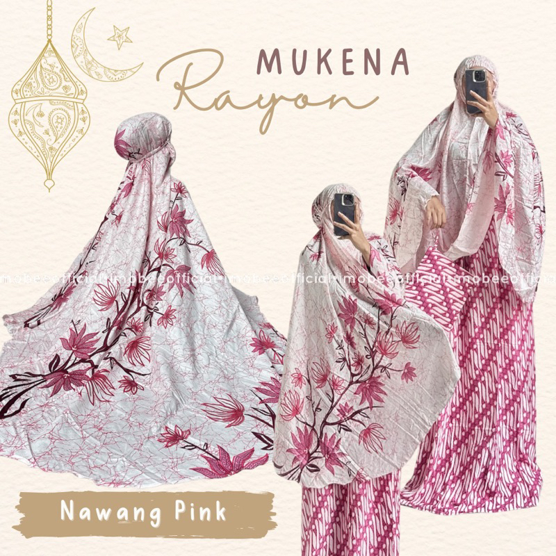 MUKENA RAYON // MUKENA KATUN RAYON PREMIUM MOTIF