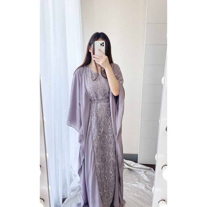 narisa kaftan dress - READY