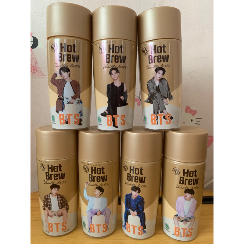 

READY STOCK BTS Hot Brew Cold Brew Vanilla Latte/Americano
