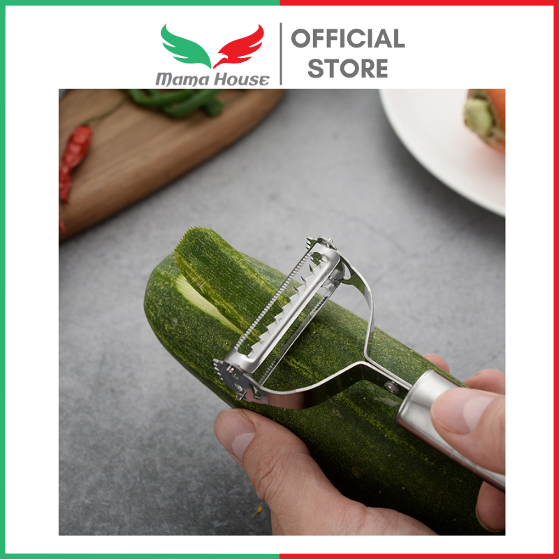 [MH] Pisau Peeler 2in1 Pengupas Kulit Buah Sayur Stainless Steel Peeler