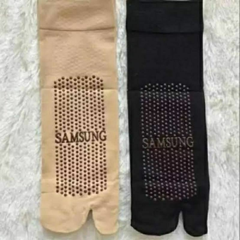 Kaos kaki wanita Muslimah jempol Samsung anti slip