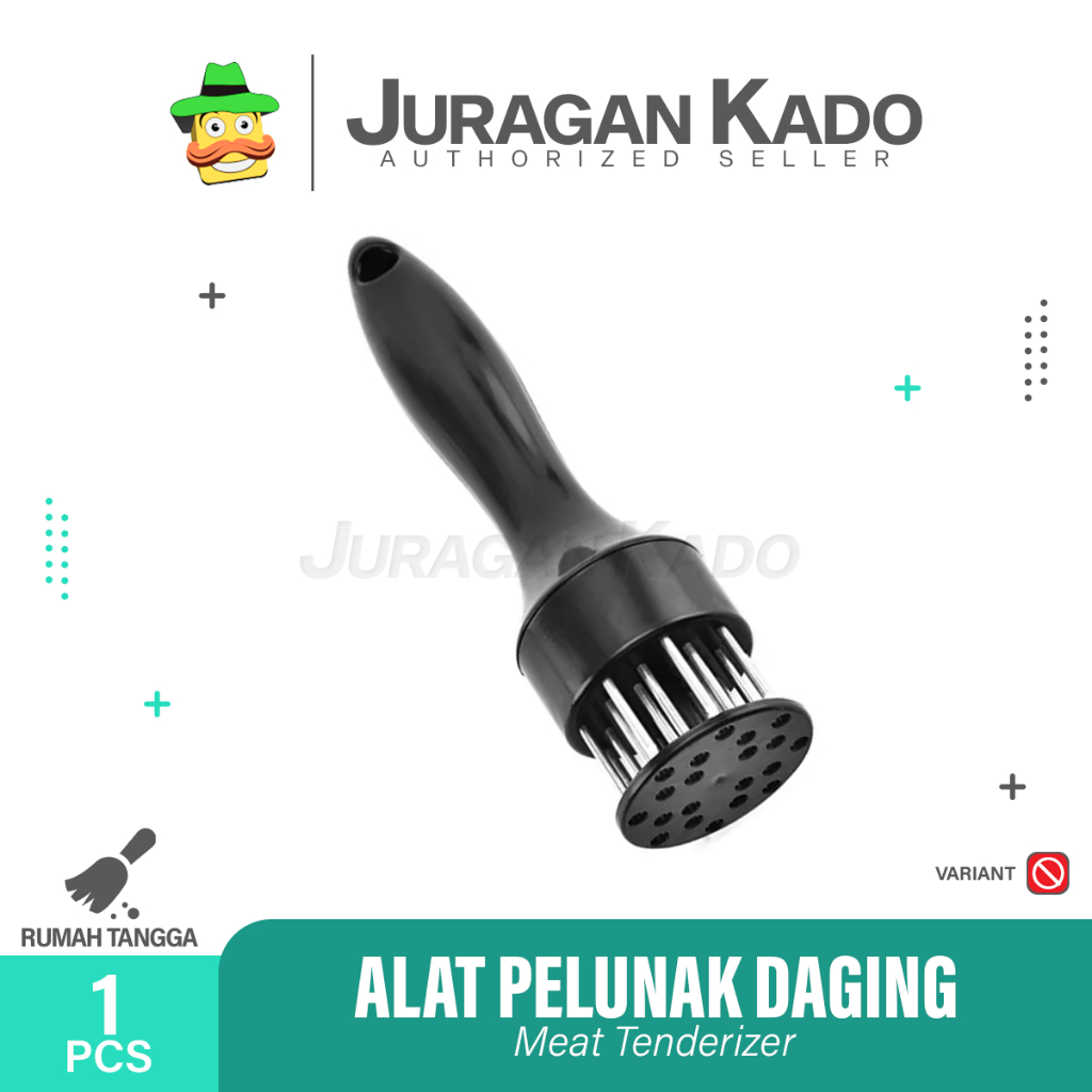 Alat Pelunak Pelembut Daging Alat Dapur Pengempuk Meat Tenderizer Pencacah Daging Manual