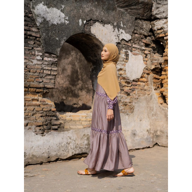 Nafra Dress Mix Aleza Label