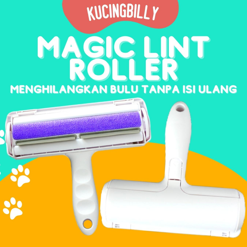 MAGIC ROLLER PEMBERSIH BULU DEBU LINT ROLLER BAJU PAKAIAN