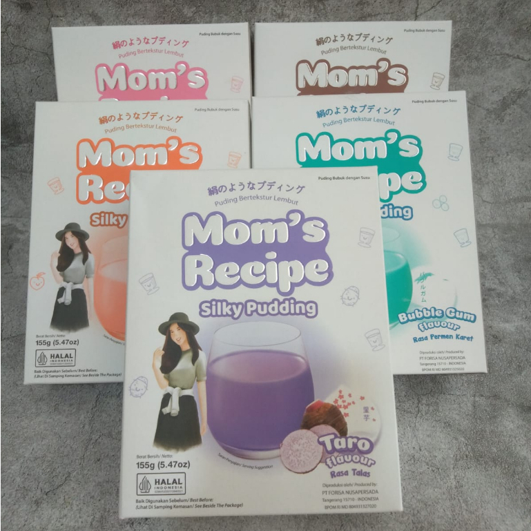 

SILKY PUDDING Forisa Mom's Recipe / Puding Susu Smooth 155gr