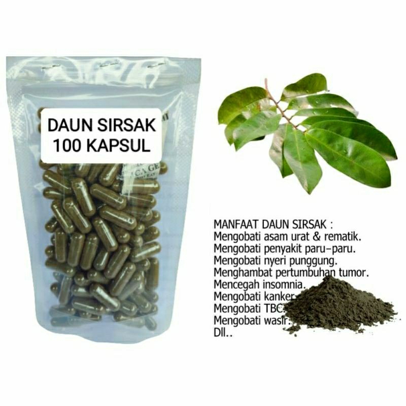 

DAUN SIRSAK 100 KAPSUL OBAT HERBAL TERBAIK TOPP SELLER JATIM (PREMIUM QUALITY)