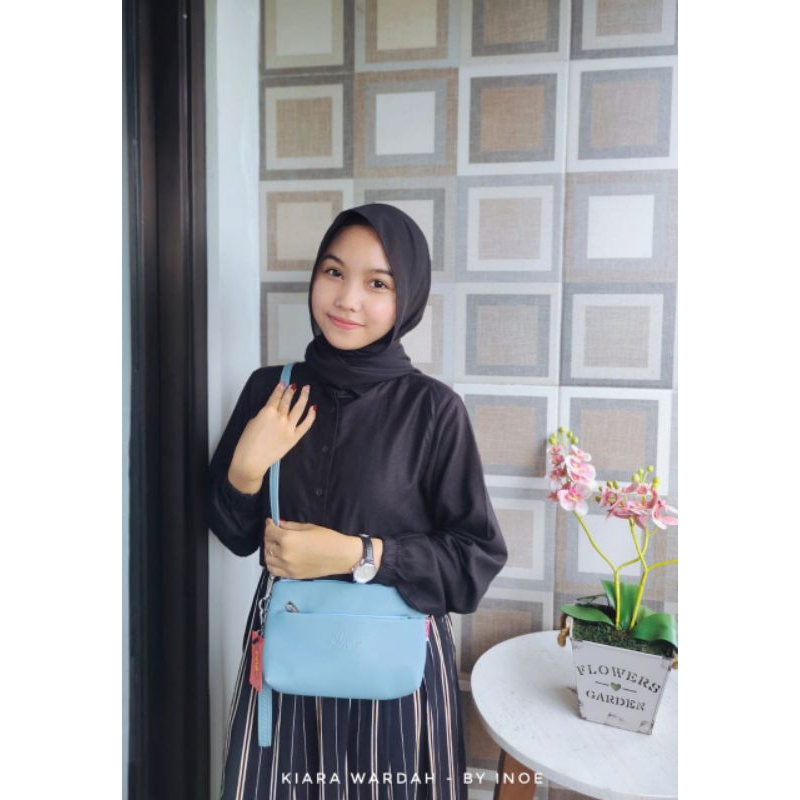 Kiara Bag By Inoe Tas Slempang Wanita Chocoly Anti Air Polos